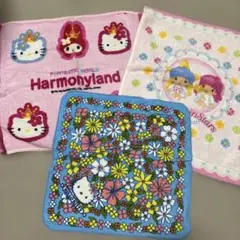 サンリオキャラクタータオル3枚セット