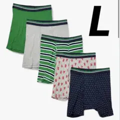 ❣️新品未使用❣️5枚組 ボクサーパンツ 下着 コットン メンズ M