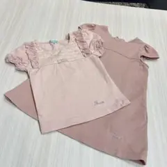 使用感あり 格安 tocca bambini ワンピース Tシャツ 2点セット
