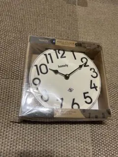 ビレッジバンガード　ビレバン　homely アナログ壁時計 20cm
