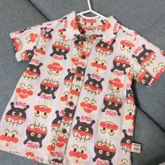 アンパンマンキッズコレクション　綿麻 半袖シャツ 110サイズ