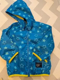 110センチ　La Chiave 星柄パーカー