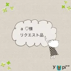 ★☆ ａ ♡様 リクエスト品☆★