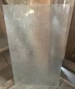 昭和レトロ 未使用品 板ガラス ガラス レア からたち