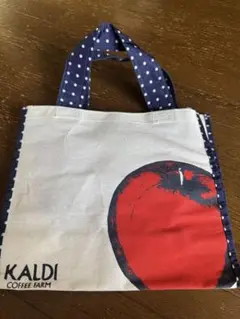 KALDI COFFEE FARM リンゴデザイン トートバッグ