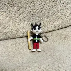 レトロ　鉄火のまきちゃん　ストラップ マスコットキーホルダー
