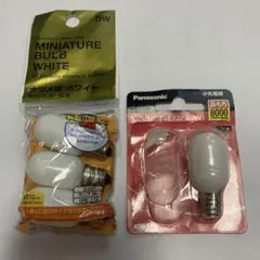 ナツメ球　5W 計4個