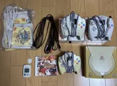 ドリームキャスト 本体 コントローラー3個 ガンスパイク
