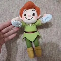 【値下げ】ディズニー ピーターパン ボールチェーン付き 肩のせぬいぐるみ