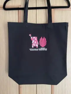 【再春館製薬所】バドミントンチームロゴ⭐︎トートバッグ ⭐︎ブラック⭐︎新品未使用
