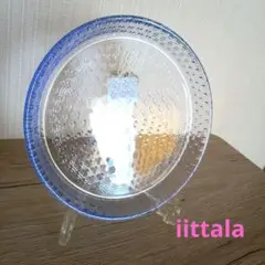 【新品未使用】iittala　Tundra ツンドラ　ガラスプレート