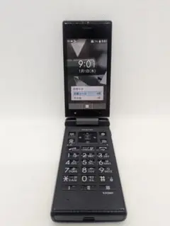 【動作良好】京セラ DIGNO 701KC ブラック ガラケー