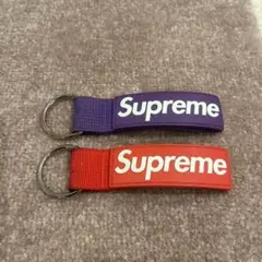 Supreme 20FW Webbing Keychain 2個セット