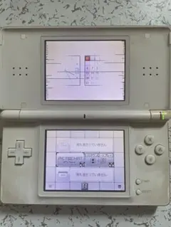 ニンテンドーDS Lite ホワイト 本体　ジャンク