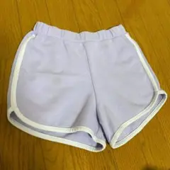 薄紫色 ハーフパンツ ショートパンツ　UNIQLO ユニクロ　120