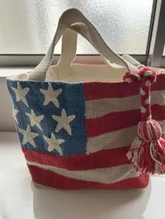 アメリカ国旗デザイン トートバッグ