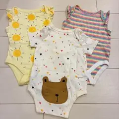 GAPベビー肌着3点セット3-6m