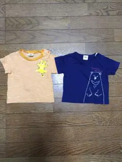 Tシャツ　ベビー用　70　肩ボタン