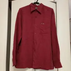 GUESS　 赤　 長袖シャツ　 M