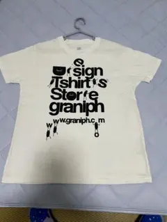 グラニフ ビューティフルシャドープリントTシャツ