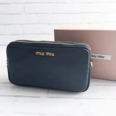 【超美品】MIUMIU ミュウミュウ マドラス ミニバッグ 正規品