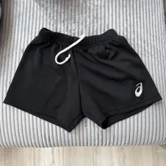 ASICS バレーボールパンツ Sサイズ ブラック