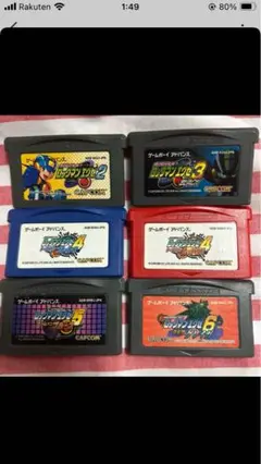 お盆引退セールめちゃ安い⑨ゲームボーイ　ロックマンセット　おまけあり