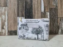 ユキエモン 限定カラー ハンドメイド １２cm まっすぐポーチ