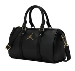 Jordan ブラック ドラムバッグ