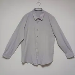 新品 未使用品　長袖シャツ　メンズ　グレージュ