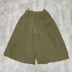 Bou Jeloud ワイドパンツ ウエストゴム ナチュラル　リラックス