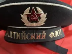 ★ＣＣＣＰ★ソ連軍＊海軍＊セーラー/水兵制帽＊５７ｃｍ（実物） ☆CCCP☆ソ連軍＊海軍＊セーラー/水兵制帽＊57cm（実物