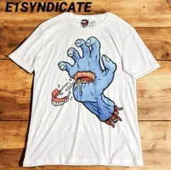 E1SYNDICATE イーワンシンジケート　アート　ストリート　tシャツ　グロ