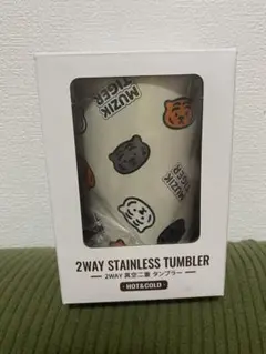 専用二個MUZIKTIGER✖️EDIYAカフェコラボタンブラーブルー！未使用！ 専用二個MUZIKTIGER✖️EDIYAカフェコラボタンブラーブルー！未