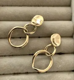 レディースアクセサリー　ゴールドピアス　レディース