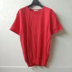 今期夏物 UVカット ニット Sサイズ シューラルー ドレスキップ レッド