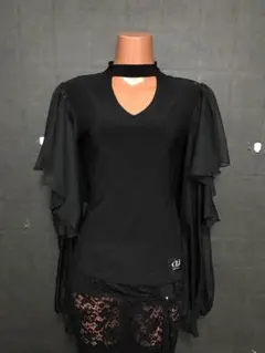【gentil】黒トップス2928