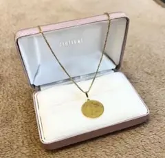 ジュエリーツツミ K18 18金 コインネックレス トップ