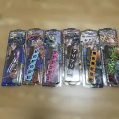 ジョジョの奇妙な冒険 ストラップ 6個セット