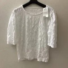 未使用タグ付き　半袖ブラウス