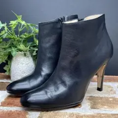 FABIO RUSCONI ショート ブーツ 美品 ファビオ ルスコーニ 35黒