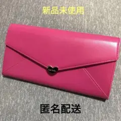 【新品未使用】ポールスミス 長財布 ピンク ラブレター