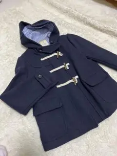 【美品】CHILDWOMAN ダッフルコートF ネイビー 紺