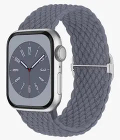 Appleウォッチブレイデッドソロループ編組バンド調整式