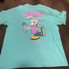 FR2 ウサギ Tシャツ ミントグリーン