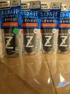 【4個】メンズビオレ デオドラントZエッセンス