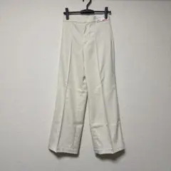 UNIQLO ユニクロ　ハイウエストワイドパンツ　オフホワイト