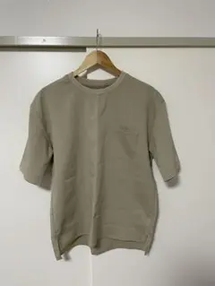 【元値400円】TIMELY WARNING 半袖シャツ ベージュ