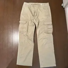 EDDIE BAUER カーゴパンツ ベージュ 33/30