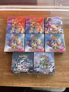 ポケモンカード　box シュリンク付き　未開封